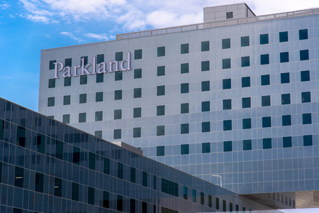 August 19, 2015 - Dallas, Texas, USA: Exterior views of the new addition to Parkland Memorial...