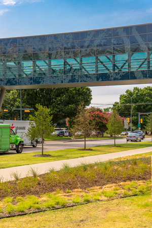 August 19, 2015 - Dallas, Texas, USA: Exterior views of the new addition to Parkland Memorial Hospitalのeditorial素材