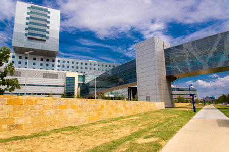 August 19, 2015 - Dallas, Texas, USA: Exterior views of the new addition to Parkland Memorial...