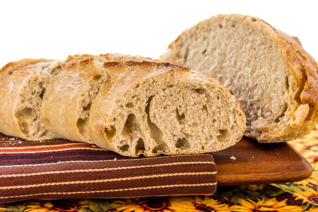 an assortment of fresh baked breadsの写真素材