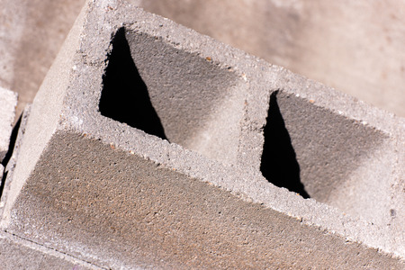 outdoor building materials - CMU blocks