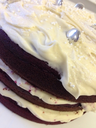 Red velvet cakeの素材