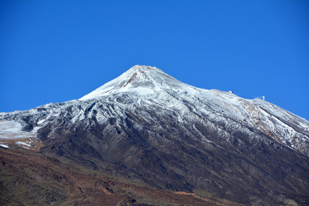 Mountain landscape of Teide National Park. Tenerife, Canary Islands.の写真素材