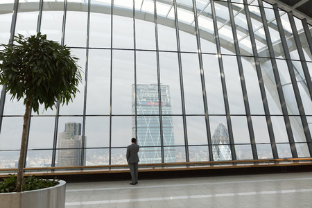 London weekend, London, architecture,London, England, 20 Fenchurch Street, March 2015, A view from the sky deck, sky deckのeditorial素材
