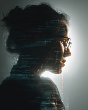 Future industry concept showing automated processes and advanced industrial technology.の写真素材