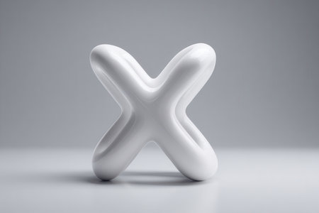 Balanced abstract form with rounded volume and soft lighting. Suitable for creative compositions and modern visual communication.の素材