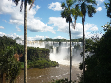 Iguazu waterfalls, Argentinaの写真素材