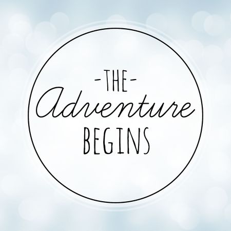 The adventure beginsの写真素材