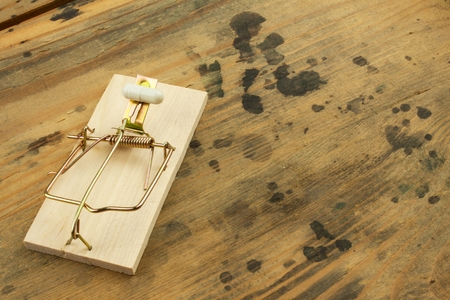 Mousetrap with drug. Drug addiction. Dangerous steroids.