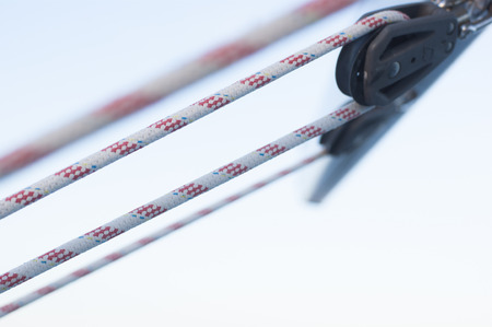 Sailing ropesの写真素材