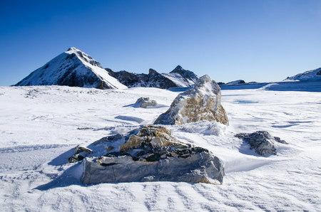 Dramatic landscape of Alps in Austriaの写真素材