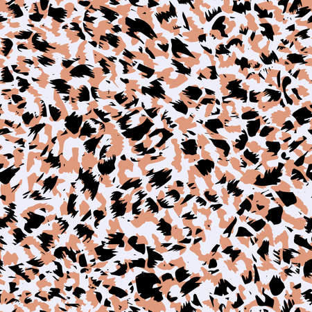 pattern design of leopard animal print vector