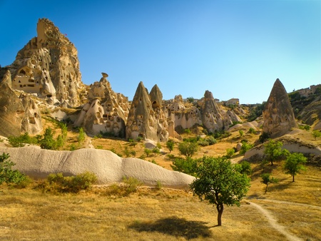 Cappadocia landscape viewの写真素材