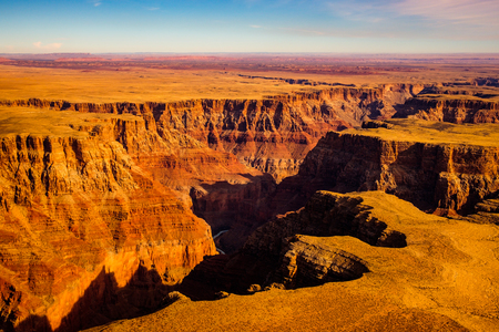 Aerial landscape view of Grand canyon, Arizona, USAの写真素材