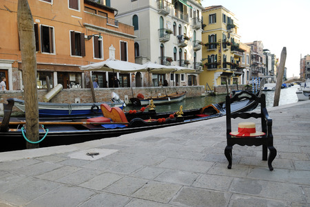 Impressions romantic city of Venice, Italyのeditorial素材