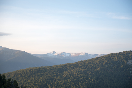 Sunhine in Casamanya, Andorraの写真素材