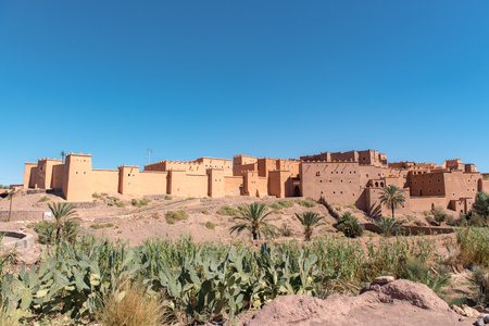 Ouarzazate nicknamed The door of the desert, is a city and capital of Ouarzazate Province in Dr? ? a-Tafilalet region of south-central Morocco.のeditorial素材