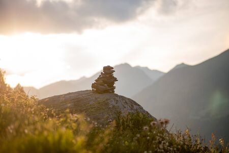 Landscape of the Parc Natural de la Vall de Sorteny, Pyrenees, Andorra.の写真素材