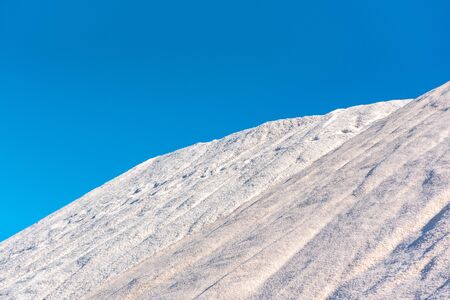 Salt mine in Ses Salines, Ibiza. Ses Salines National Park, Ibiza and Formentera, Spain.の写真素材