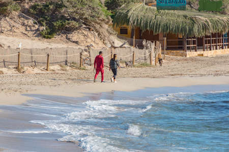 Ses Salines, Ibiza, Sant Josep de la Talaia, Ibiza, Balearic Islands, Spainのeditorial素材