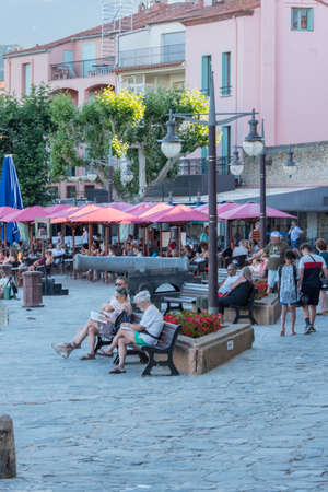 Castelldefels, Spain: 2020 June 25: Sculteure in the coastline of Castelldefels in Barcelona in summer after COVID 19 on June 2020.のeditorial素材