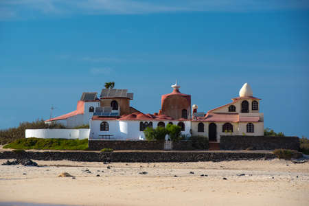El Cotillo, Fuerteventura, Spain: 2020 October 2: House in the Playa de la Concha de El Cotillo in...