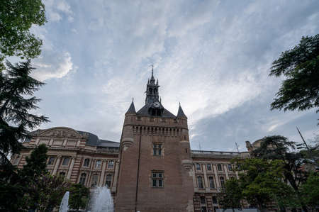 Toulouse, France. 2022 May 2 . Tourism office of the Capitol of the city of Toulouse in the summer of 2022.のeditorial素材