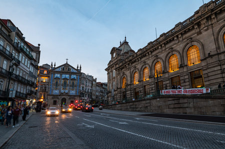 Port, Portugal. 2021 05 May . Sao Bento Station in Porto, Portugal in the summer of 2022.のeditorial素材