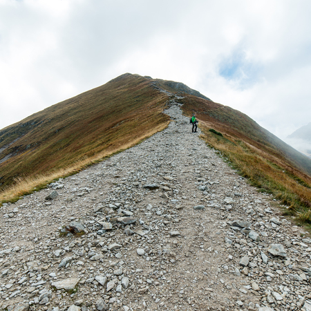 View of autumn nature in Tatra Mountains in Slovakiaのeditorial素材