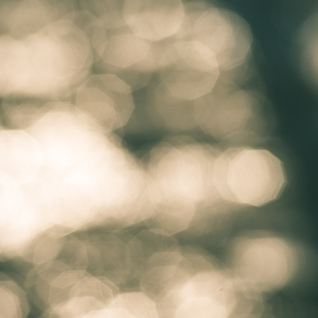 abstract frozen ice blocks in the sea. out of focus blur - instant vintage square photo