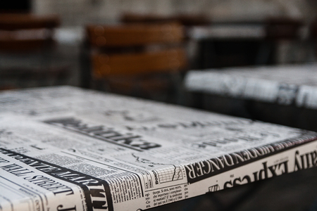 architectural street building front details in riga, latviaの写真素材