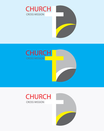 Mission activity church logo, art vector designのイラスト素材