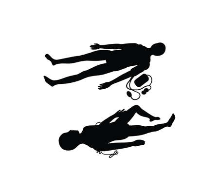 Silhouette Doll Kit, health props, art vector designのイラスト素材