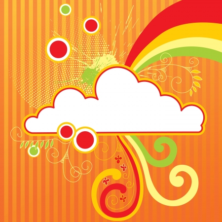 Bright abstract backgroundのイラスト素材