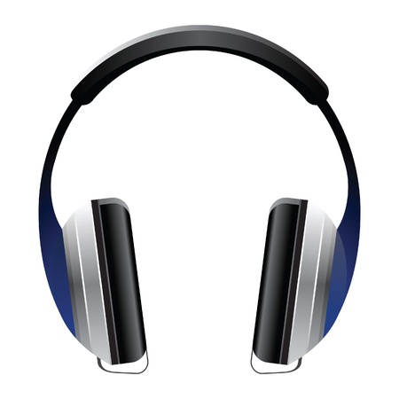 headphonesのイラスト素材
