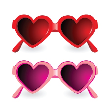 cute sunglassesのイラスト素材