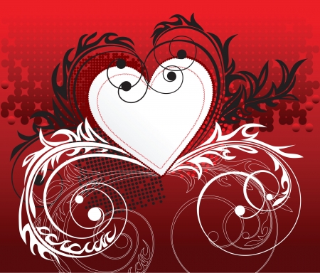 Valentine s day backgroundのイラスト素材