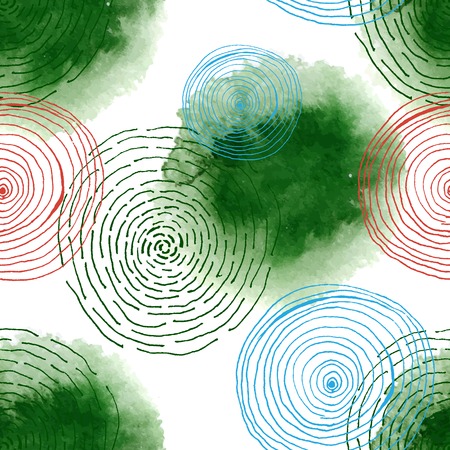 abstract seamless hand drawn backgroundのイラスト素材