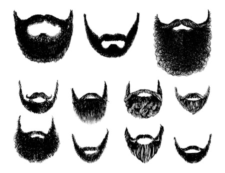 Hand drawn hipster style and fashion vector illustrationのイラスト素材