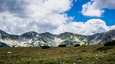 Beautiful view of the Pirin Mountain, Bulgariaの写真素材