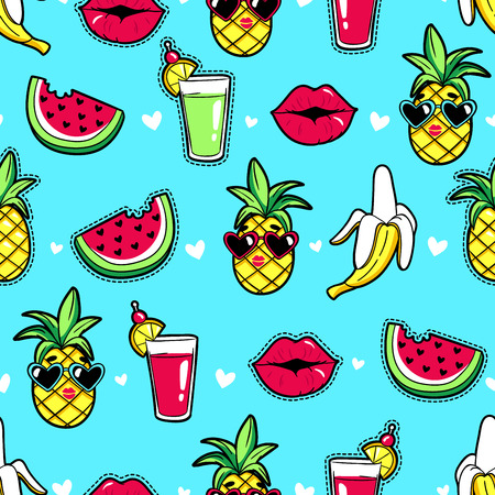 Tropic seamless pattern.のイラスト素材
