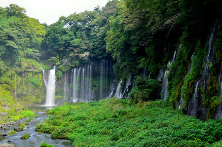 Shiraito fallsの写真素材