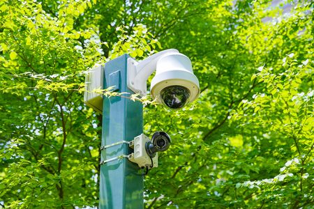 Park Security Camerasの写真素材