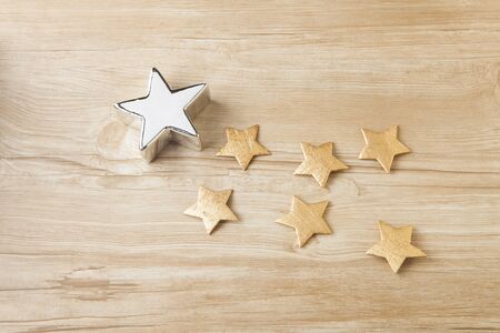 The interior of the star pattern