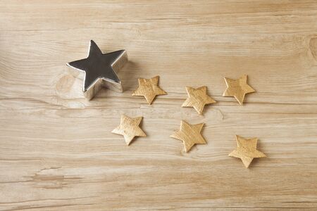 The interior of the star patternの写真素材