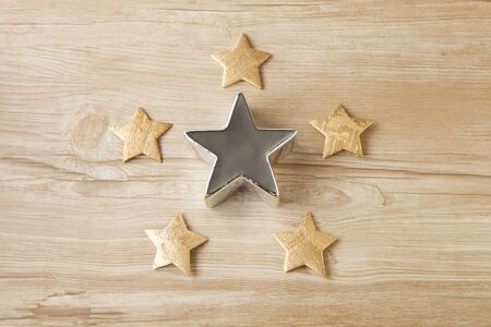 The interior of the star patternの写真素材