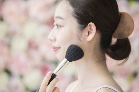 Beauty, Makeup, Brush, Women