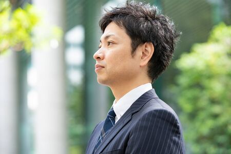 Office Street Businessmanの写真素材