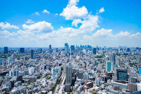 Tokyo, Shibuya, Shinjuku, urban sceneryのeditorial素材