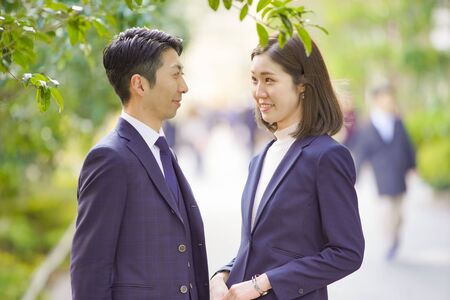 Business Image and Discussionの写真素材